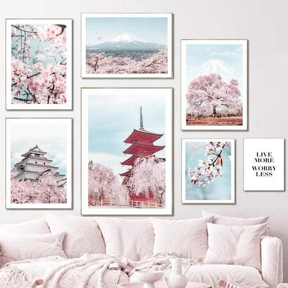 Kyoto Landscape Pink Sakura Mount Fuji Himeji-jo Wall Art Canvas Painting Posters And Prints Japan Picture For Living Room Decor
Kyoto Landscape Pink Sakura Mount Fuji Himeji-jo Wall Art Canvas Painting Posters And Prints Japan Picture For Living Room Decor