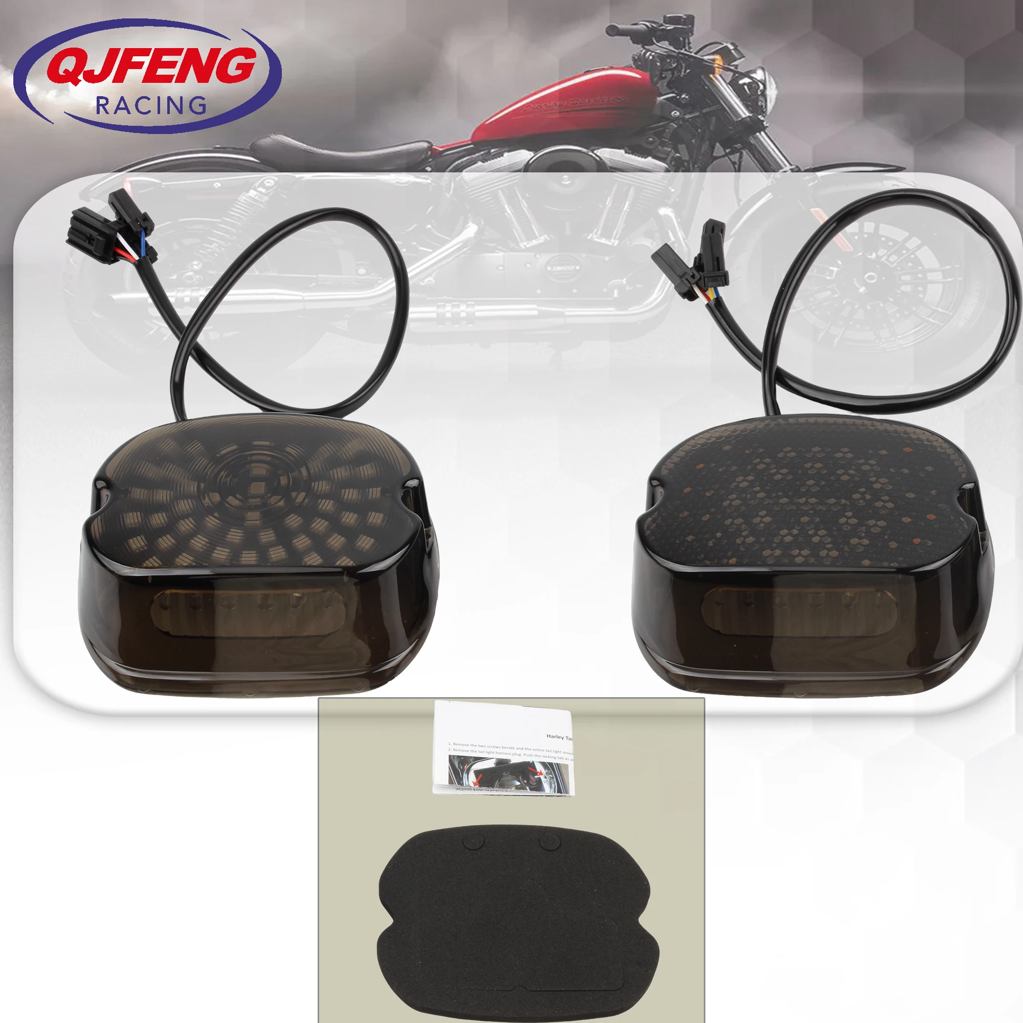Motorcycle Motorcross LED Tail Light Turn Signal Rear Lights For Harley Davidson Sportster Dyna Road King Moto Accesorios Enduro
Motorcycle Motorcross LED Tail Light Turn Signal Rear Lights For Harley Davidson Sportster Dyna Road King Moto Accesorios Enduro