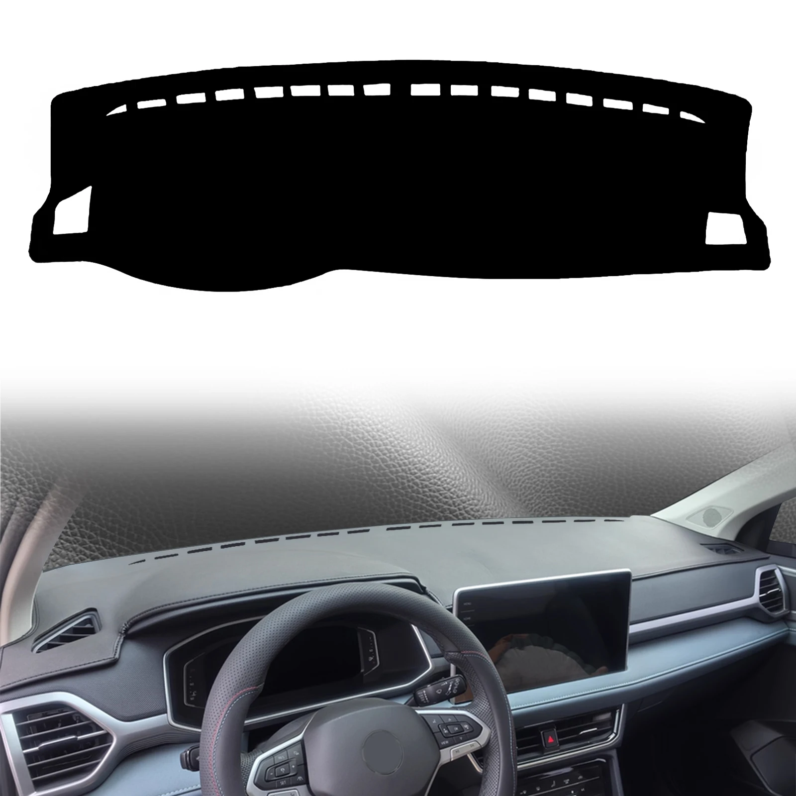 for Volkswagen VW Taos Tharu 2023-2026 Dashmat Dashboard Cover Pad DashMat Sunshade Protective Carpet Car Leather Accessories
for Volkswagen VW Taos Tharu 2023-2026 Dashmat Dashboard Cover Pad DashMat Sunshade Protective Carpet Car Leather Accessories