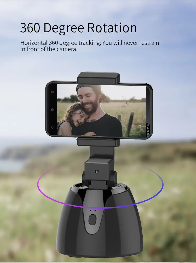 360-градусный стабилизатор с искусственным интеллектом для отслеживания лица, AI-робот, автоматический держатель для телефона с автоматическим движением, умный кронштейн
360-градусный стабилизатор с искусственным интеллектом для отслеживания лица, AI-робот, автоматический держатель для телефона с автоматическим движением, умный кронштейн
