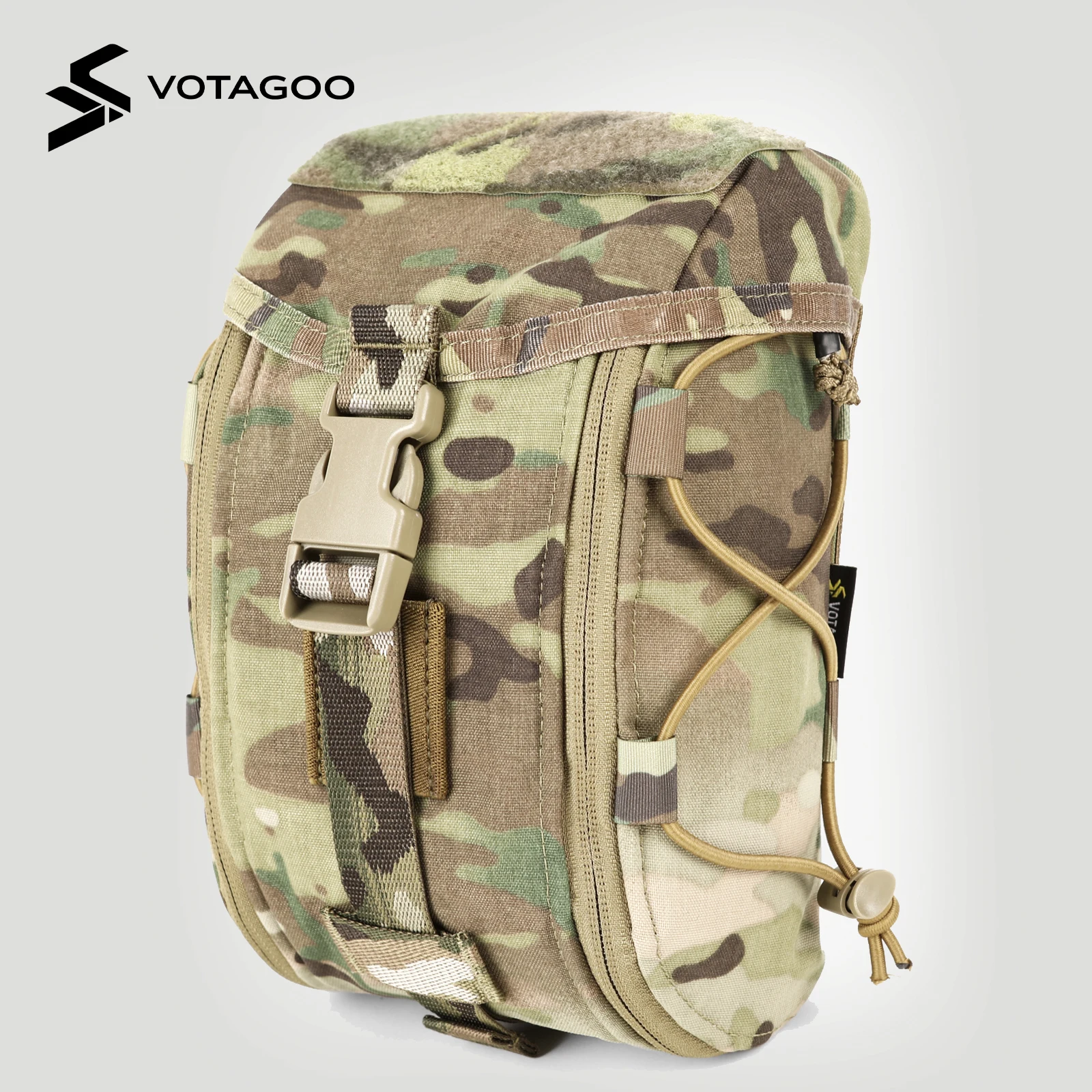 VOTAGOO Tactical First Aid Kit, Outdoor Backpack, Velcro Cargo Bag, MOLLE Side Pocket, Long Tongue Medical Bag
VOTAGOO Tactical First Aid Kit, Outdoor Backpack, Velcro Cargo Bag, MOLLE Side Pocket, Long Tongue Medical Bag