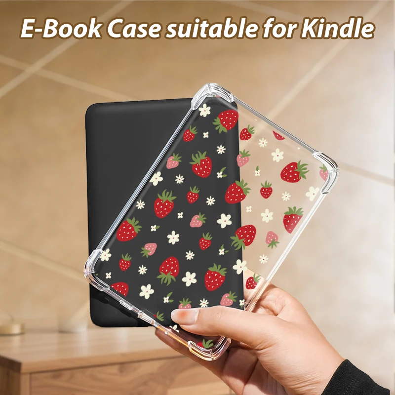 Transparent colorful e-reader protective shell,soft and thin,compatible with Kindle 10/11/12 and Kobo Libra Color e-readers
Transparent colorful e-reader protective shell,soft and thin,compatible with Kindle 10/11/12 and Kobo Libra Color e-readers