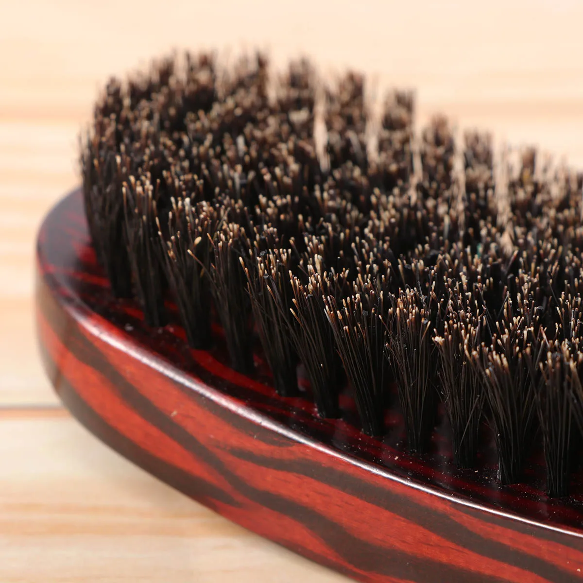 Women Natural Bristles Wave Brush Ergonomic Wooden Handle Anti-Static Hair Use For Long Short Curly Hair Red Handle
Women Natural Bristles Wave Brush Ergonomic Wooden Handle Anti-Static Hair Use For Long Short Curly Hair Red Handle