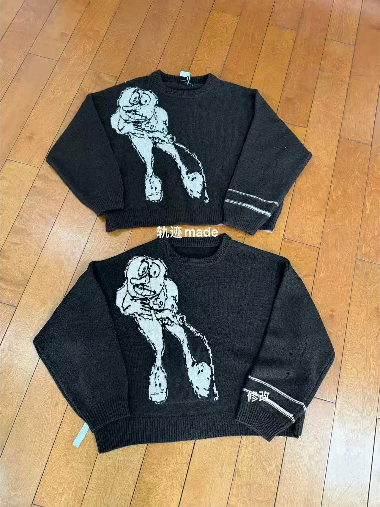 ER/D 25FW Alien 100% Wool Knitted Destruction Jacquard Sweater
ER/D 25FW Alien 100% Wool Knitted Destruction Jacquard Sweater