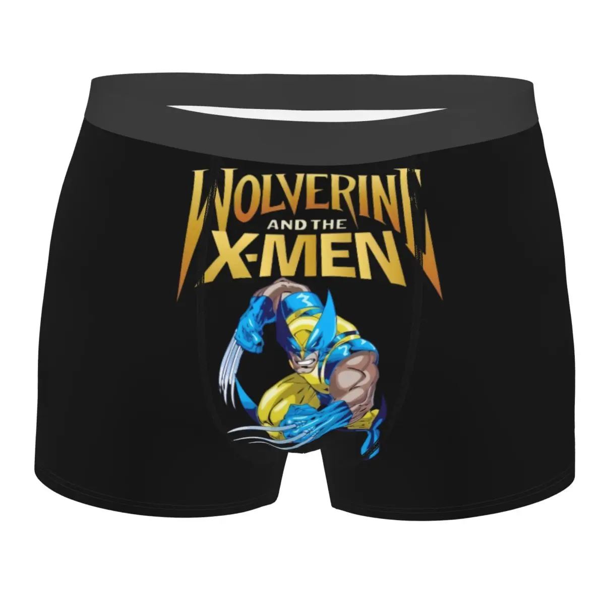 Custom Disney X-Men Marvel Film Underwear Men Stretch Boxer Briefs Shorts Panties Soft Underpants For Male
Custom Disney X-Men Marvel Film Underwear Men Stretch Boxer Briefs Shorts Panties Soft Underpants For Male
