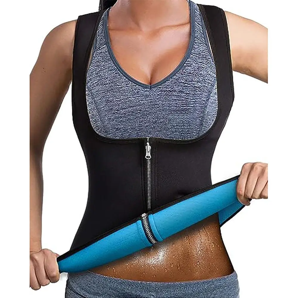 Women Neoprene Sauna Body Shaper Sweat Vest Waist Trainer Sleeve Spa Hot Slimming Workout Vest Top For Grown-ups Dropship
Women Neoprene Sauna Body Shaper Sweat Vest Waist Trainer Sleeve Spa Hot Slimming Workout Vest Top For Grown-ups Dropship