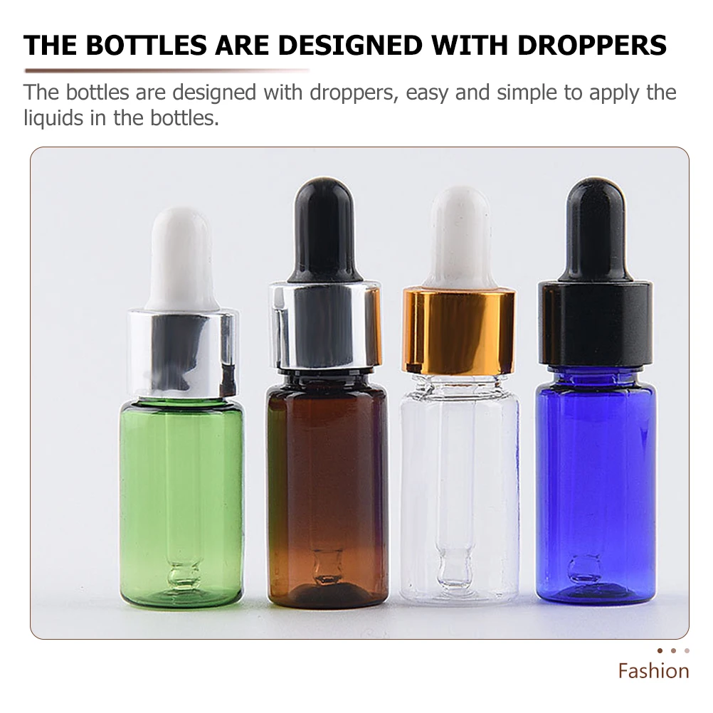 4 pcs Small PET Random Color Plastic Travel Empty For Essential Oil Travel Dropper Bottles Dropper Bottles Empty Reusable
4 pcs Small PET Random Color Plastic Travel Empty For Essential Oil Travel Dropper Bottles Dropper Bottles Empty Reusable