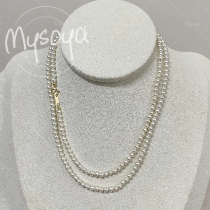 MYSOYA 2-3mm White Freshwater Pearl Long Necklace for Girlfriend/ Mother, for Wedding/ Mother's Day/ Father's Day Gift A0530
MYSOYA 2-3mm White Freshwater Pearl Long Necklace for Girlfriend/ Mother, for Wedding/ Mother's Day/ Father's Day Gift A0530