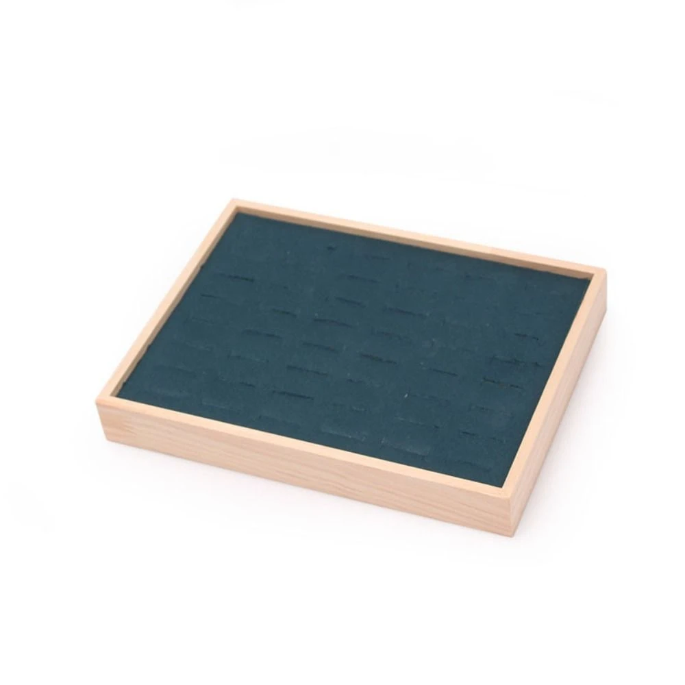 48 Grids Wood Rings Tray Exquisite Velvet Earrings Display Tray Jewlery Organizer Ear Studs Case Ring Earring Holder Home
48 Grids Wood Rings Tray Exquisite Velvet Earrings Display Tray Jewlery Organizer Ear Studs Case Ring Earring Holder Home