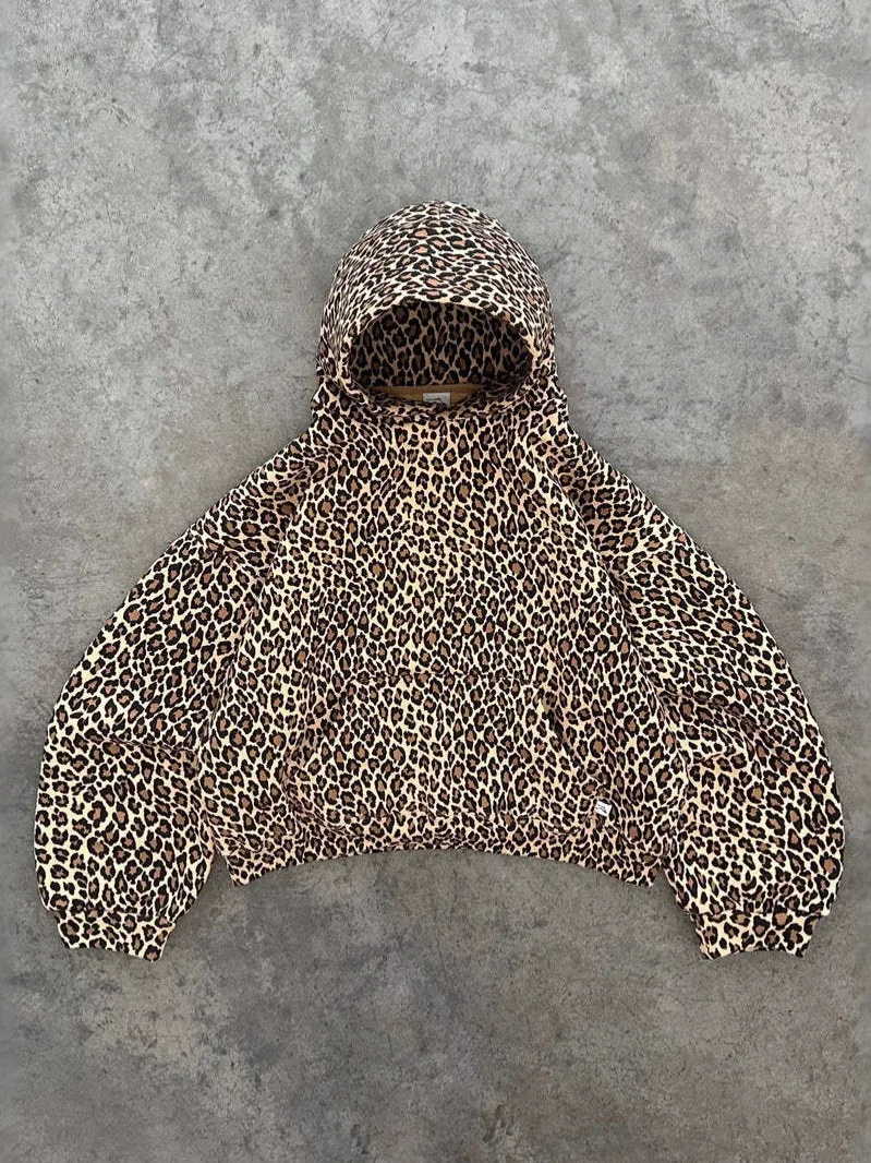 Cheetah Vintage Camo Jaet Polyester Hoodie Print Leopard Pattern Retro Streetwear Women's Long Sve Zipper Closure Coat
Cheetah Vintage Camo Jaet Polyester Hoodie Print Leopard Pattern Retro Streetwear Women's Long Sve Zipper Closure Coat