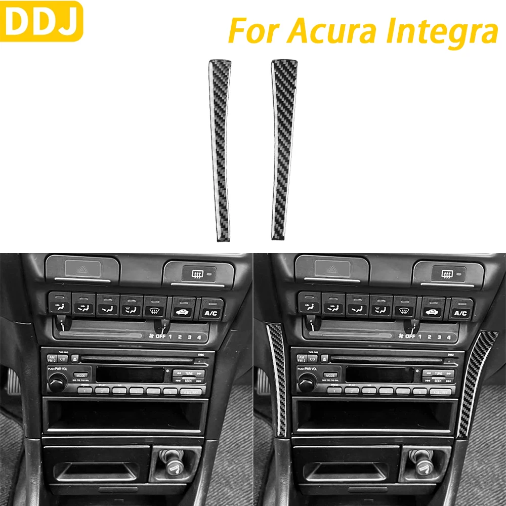 For Acura Integra 1994-2001 Accessories Carbon Fiber Center Console AC CD Both Side Panel Cover Car Interior Decoration Sticker
For Acura Integra 1994-2001 Accessories Carbon Fiber Center Console AC CD Both Side Panel Cover Car Interior Decoration Sticker