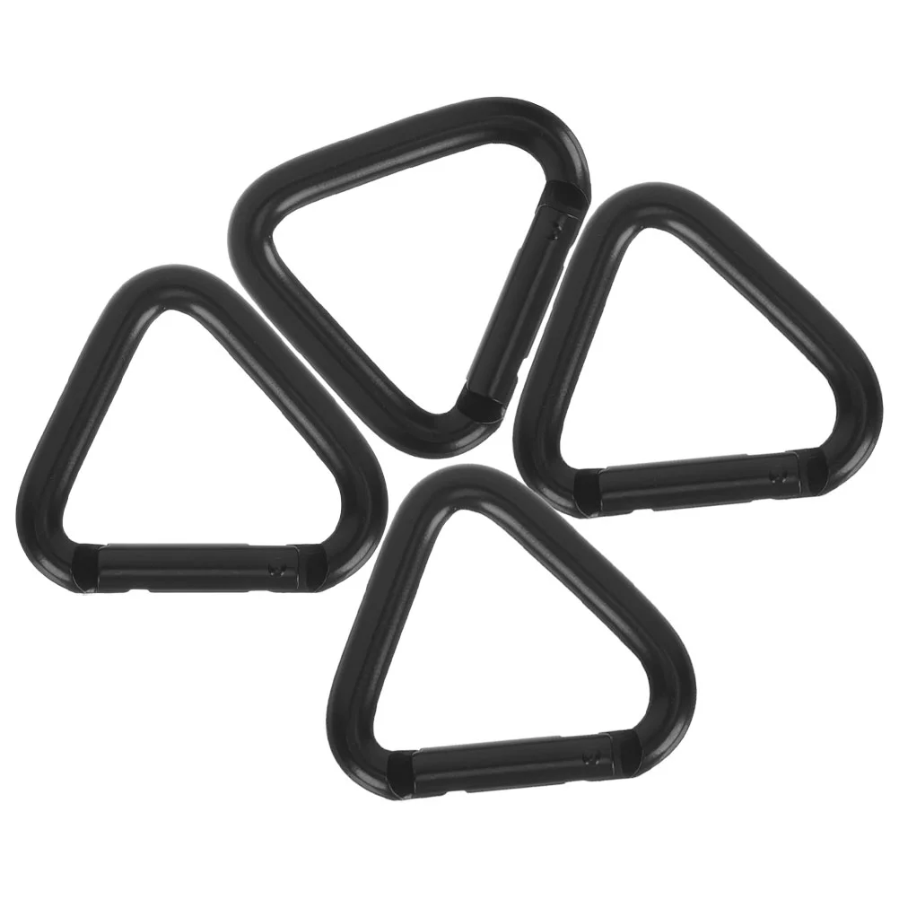 4 Pcs Carabiner Heavy Duty Clip Aluminum Alloy Large Climbing Black Clips Big Small Metal
4 Pcs Carabiner Heavy Duty Clip Aluminum Alloy Large Climbing Black Clips Big Small Metal