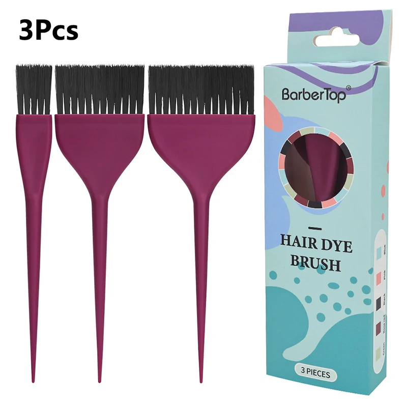 3Pcs/set Professional Hair Coloring Brushes Combs Salon Hair Hairdressing Styling Accessories
3Pcs/set Professional Hair Coloring Brushes Combs Salon Hair Hairdressing Styling Accessories