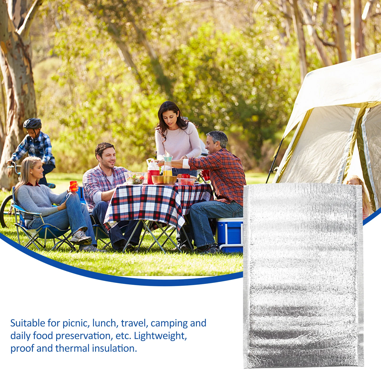 20pcs Aluminum Foil Insulated Bags Thick Pouch Fresh Keeping Take Out Disposable Thermal Picnic Camping Travel Lunch
20pcs Aluminum Foil Insulated Bags Thick Pouch Fresh Keeping Take Out Disposable Thermal Picnic Camping Travel Lunch