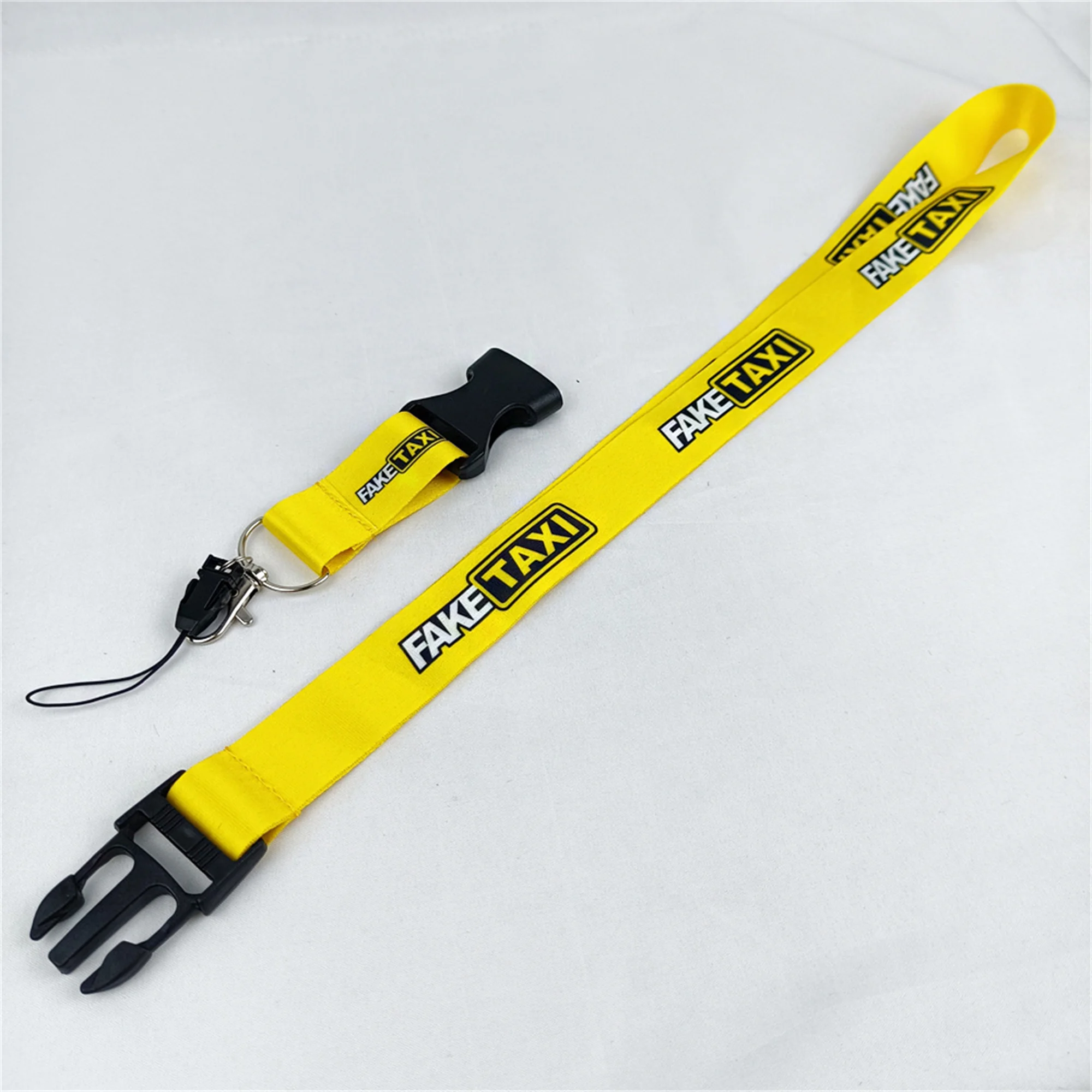Car Keychain Nylon Lanyard ID Card Neck Strap Removable Keyring Yellow Ribbon for Fake Taxi Audi Bmw Mercedes Vw Jdm Accessories
Car Keychain Nylon Lanyard ID Card Neck Strap Removable Keyring Yellow Ribbon for Fake Taxi Audi Bmw Mercedes Vw Jdm Accessories