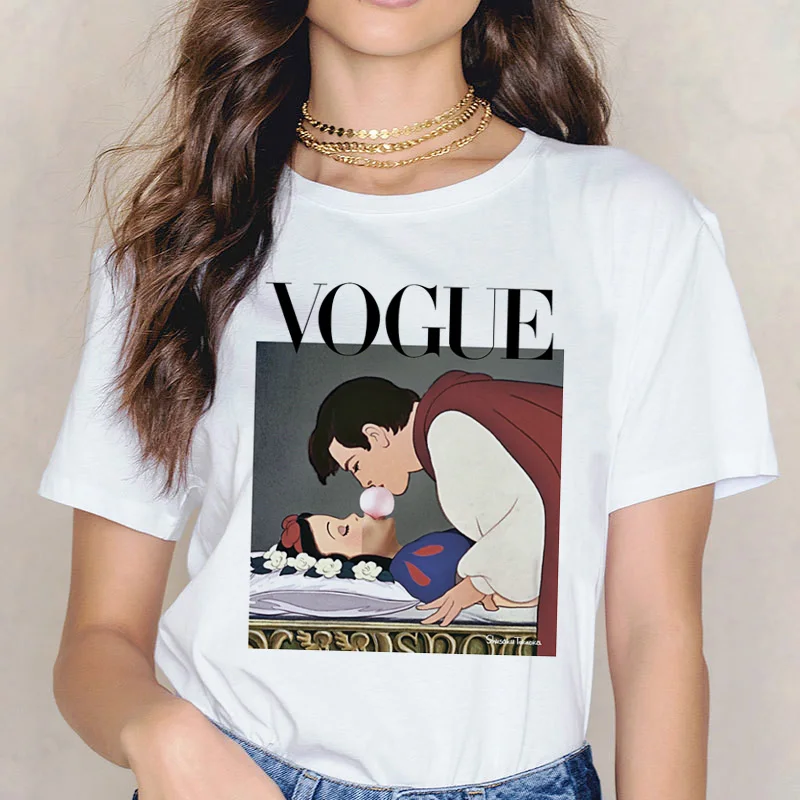 Spoof Princess Graphic Printing Summer Luxury Brand Pure Cotton Men's and Women's T-shirt Short Sleeve Street Fashion Trend
Spoof Princess Graphic Printing Summer Luxury Brand Pure Cotton Men's and Women's T-shirt Short Sleeve Street Fashion Trend