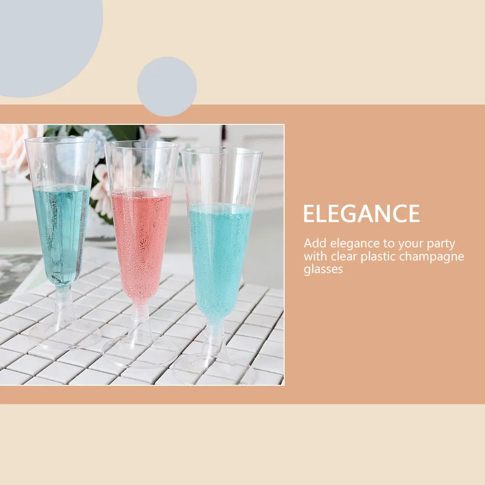 24Pcs Plastic Wine Glass Flute for Party Event Banquet Reusable Elegant Shatterproof Liquor Drinking Cup
24Pcs Plastic Wine Glass Flute for Party Event Banquet Reusable Elegant Shatterproof Liquor Drinking Cup