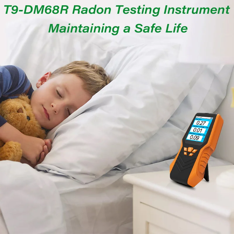 Handheld Radon Detector Tool Radioactive Radon Particle Detector ABS Rechargeable Air Quality Testing Instrument 0.3-270 pci/L
Handheld Radon Detector Tool Radioactive Radon Particle Detector ABS Rechargeable Air Quality Testing Instrument 0.3-270 pci/L