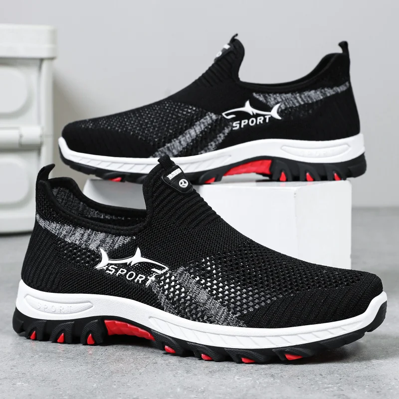 Men Breathable Mesh Slip On Walking Shoes Lightweight Non-Slip Outdoor Sport Sneakers Comfort Casual Running Loafers
Men Breathable Mesh Slip On Walking Shoes Lightweight Non-Slip Outdoor Sport Sneakers Comfort Casual Running Loafers