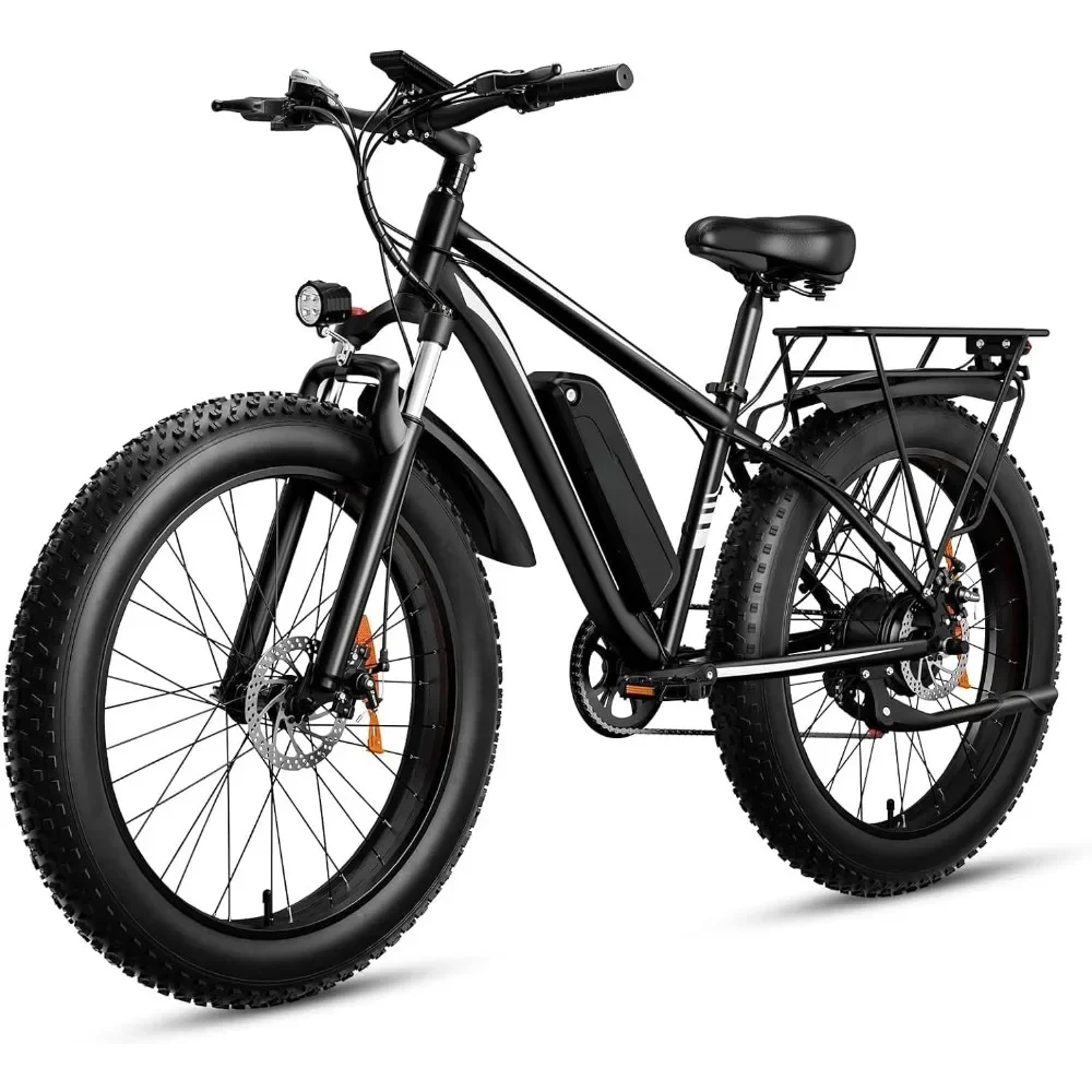 Electric Bike for Adults 1500W Electric Bicycle Battery Electric Bike 26" Fat Tire Mountain 32mph 7 Speed Gears Electric Bike
Electric Bike for Adults 1500W Electric Bicycle Battery Electric Bike 26" Fat Tire Mountain 32mph 7 Speed Gears Electric Bike