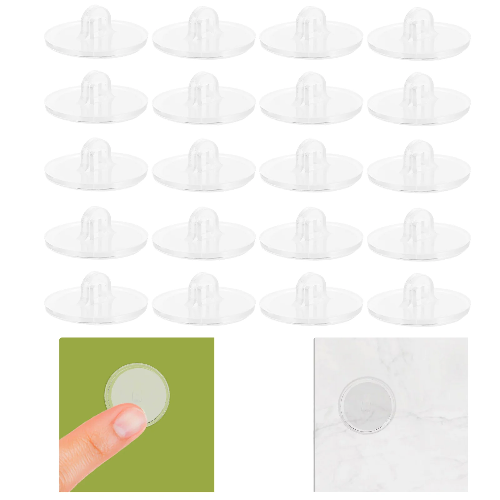 100 Pcs Adhesive Hook for Ceiling Disc Small Hanging Hooks Traceless Powerful Poster Holders Suction Cup
100 Pcs Adhesive Hook for Ceiling Disc Small Hanging Hooks Traceless Powerful Poster Holders Suction Cup