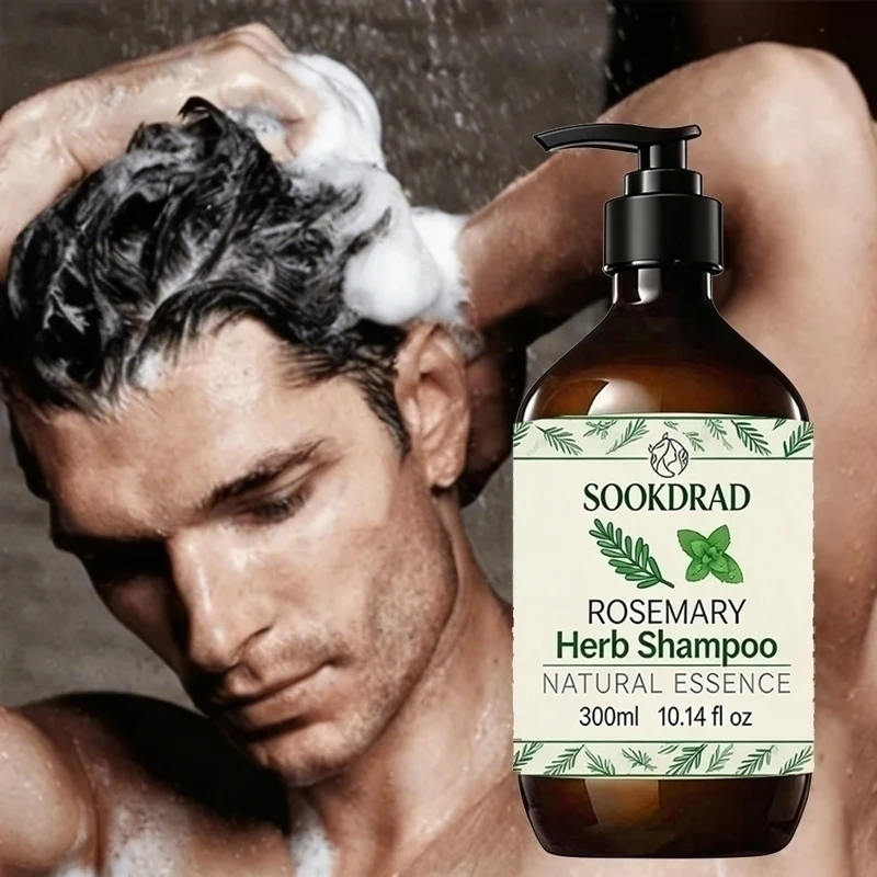 Rosemary Herb Shampoo, Plant Extract, Gentle Cleansing, Soft Hair, Daily Care, 300ml
Rosemary Herb Shampoo, Plant Extract, Gentle Cleansing, Soft Hair, Daily Care, 300ml