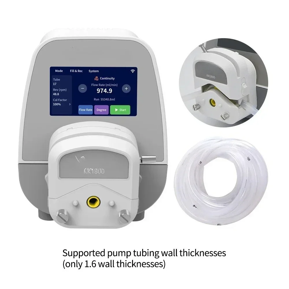 UIP-WIFI-E 1500ml/min High Flow Rate Touch Screen Digital Speed Smart Dispenser Laboratory Peristaltic Pump Machine
UIP-WIFI-E 1500ml/min High Flow Rate Touch Screen Digital Speed Smart Dispenser Laboratory Peristaltic Pump Machine