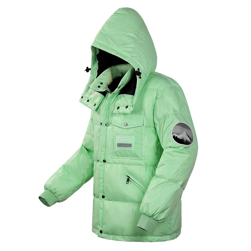 Down Jacket Men's and Women's New Style Same Style Lovers' Style Autumn and Winter Fashion Thickened Thermal Coat
Down Jacket Men's and Women's New Style Same Style Lovers' Style Autumn and Winter Fashion Thickened Thermal Coat