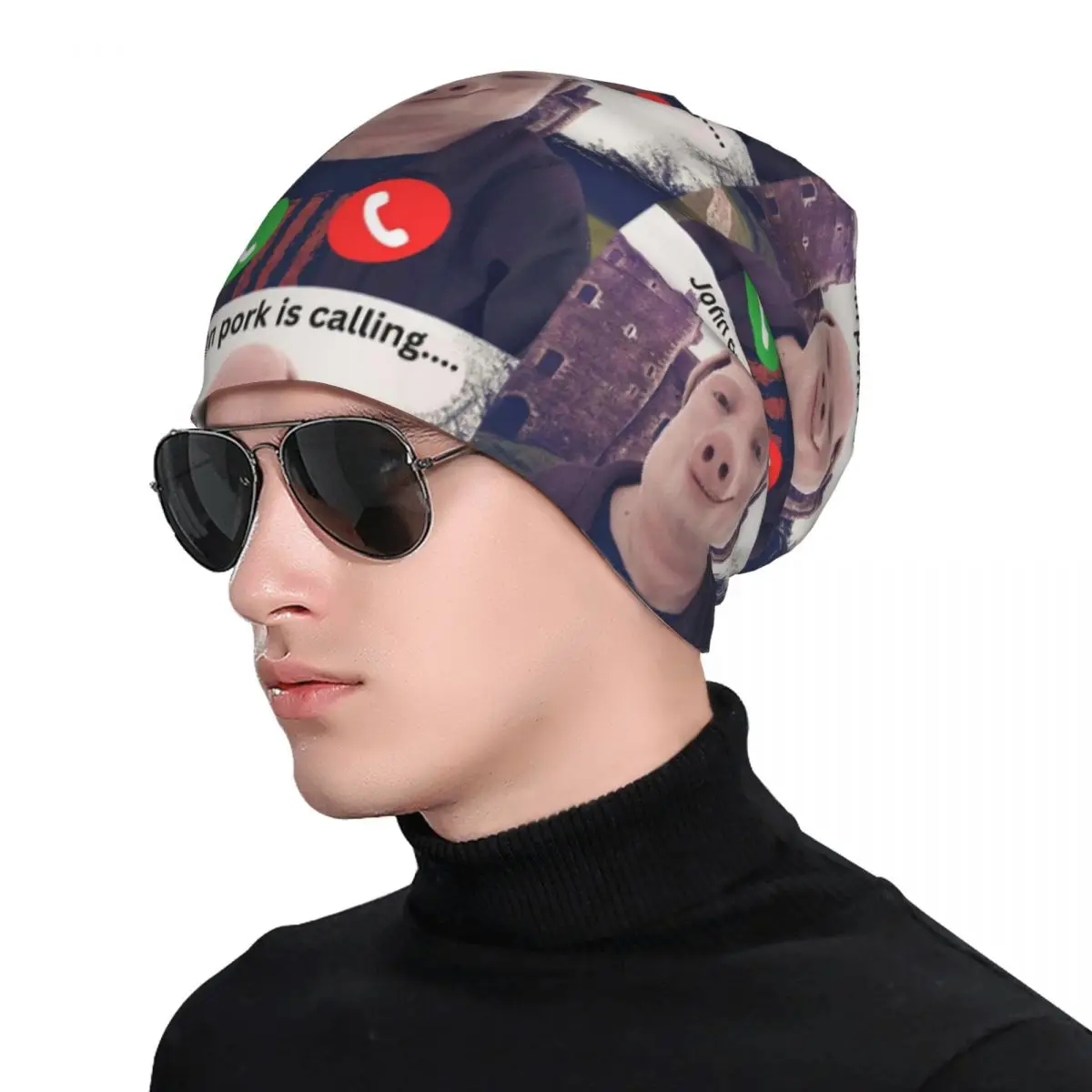 John Pork Is Calling Skullies Beanies Hats Warm Autumn Winter Outdoor Cap Knitted Bonnet Caps for Unisex Adult
John Pork Is Calling Skullies Beanies Hats Warm Autumn Winter Outdoor Cap Knitted Bonnet Caps for Unisex Adult