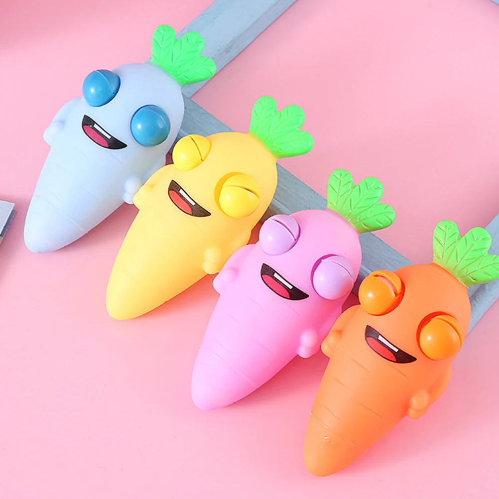 4pcs Carrot Squeeze Toys Anti Stress Cartoon Sensory Funny Food Cute Child Party Favor Anxiety Relief Stretchy Toy Bright Color
4pcs Carrot Squeeze Toys Anti Stress Cartoon Sensory Funny Food Cute Child Party Favor Anxiety Relief Stretchy Toy Bright Color