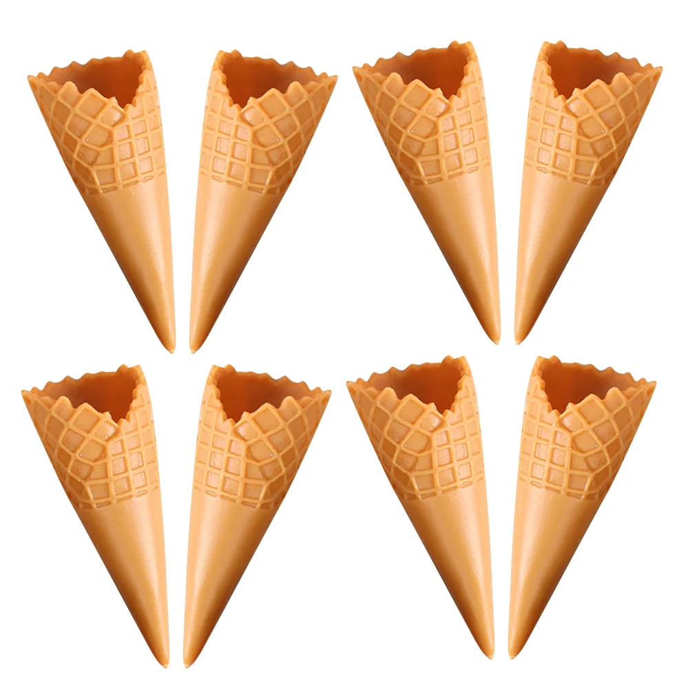 8 PCS Crispy Cone Model Fake Ice Cream DIY Phone Case Decors Pretend Simulated Shell Ornaments Pvc Charms Mini
8 PCS Crispy Cone Model Fake Ice Cream DIY Phone Case Decors Pretend Simulated Shell Ornaments Pvc Charms Mini
