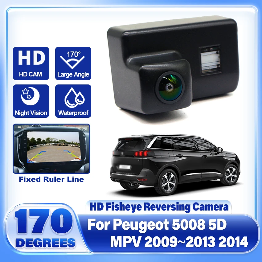 Backup Rear View camera For Peugeot 5008 5D MPV 2009~2011 2012 2013 2014 HD Night Vision Parking Camera license plate Camera
Backup Rear View camera For Peugeot 5008 5D MPV 2009~2011 2012 2013 2014 HD Night Vision Parking Camera license plate Camera
