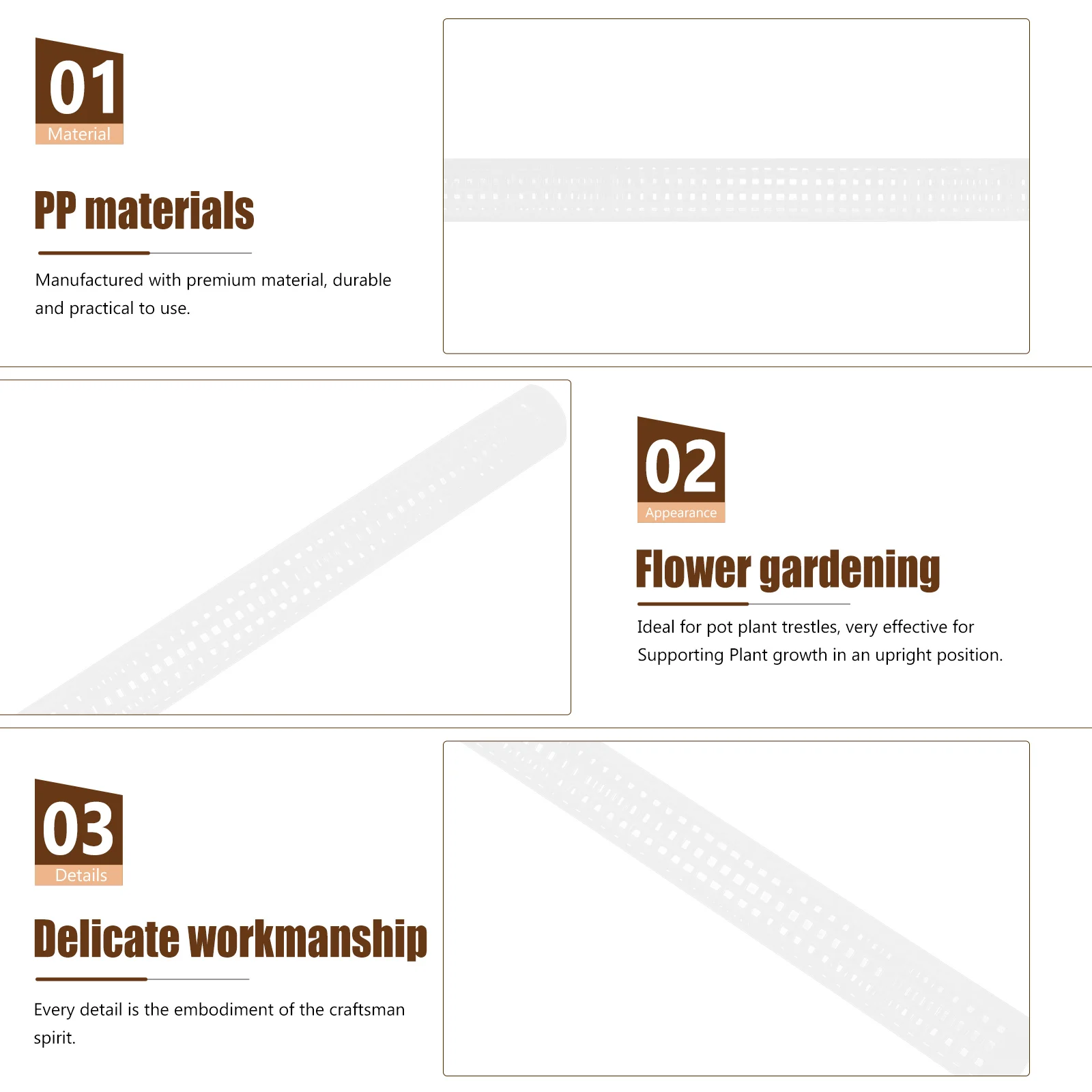 2pcs Plant Climbing Column Durable Reusable Plastic Material Flower Support Sticks Planter Pillar Moss
2pcs Plant Climbing Column Durable Reusable Plastic Material Flower Support Sticks Planter Pillar Moss