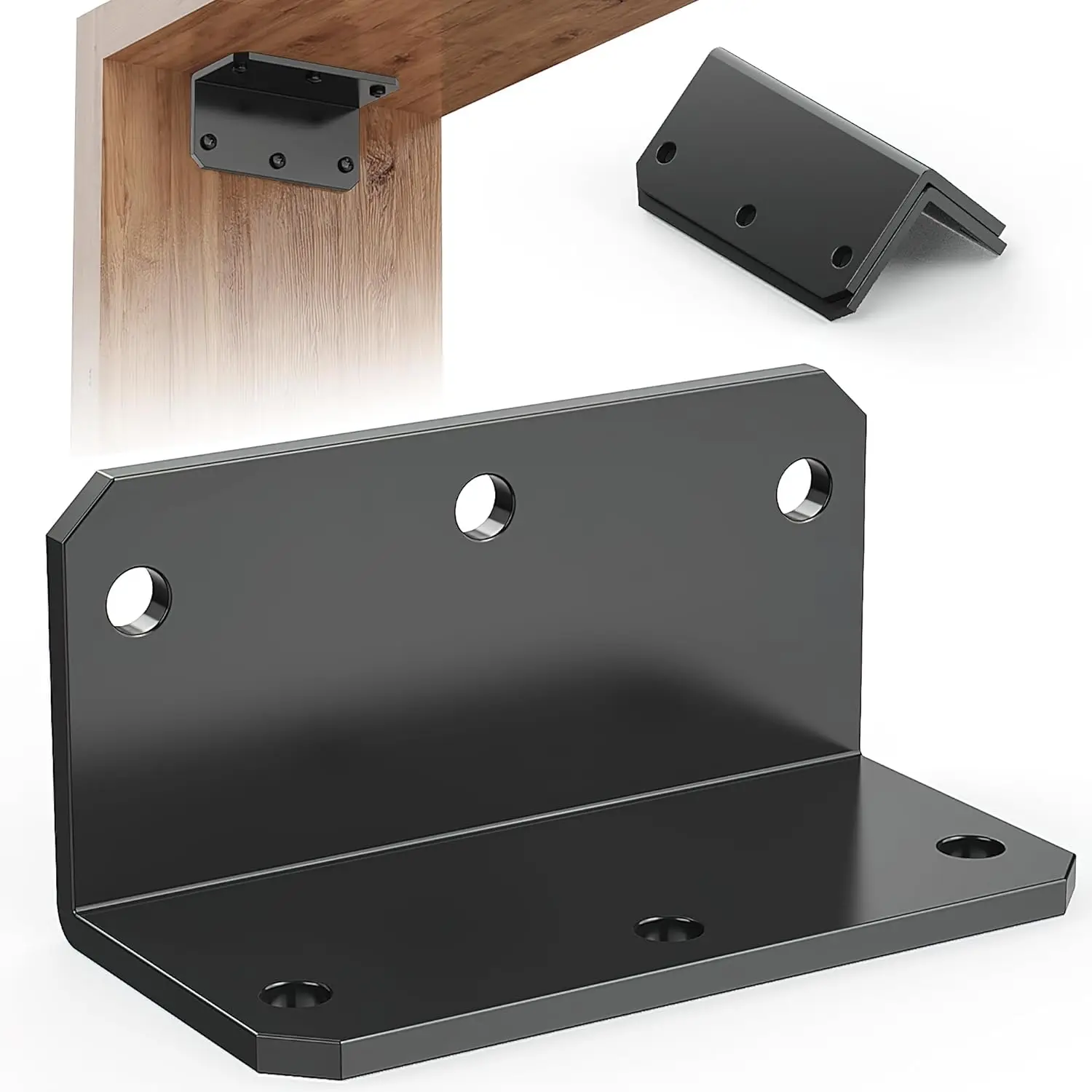 Heavy Duty 2"x4" L Brackets 90 Degree Angle Iron Brackets with Holes for Wood Furniture Raised Garden Bed Corner Brace Black 2
Heavy Duty 2"x4" L Brackets 90 Degree Angle Iron Brackets with Holes for Wood Furniture Raised Garden Bed Corner Brace Black 2