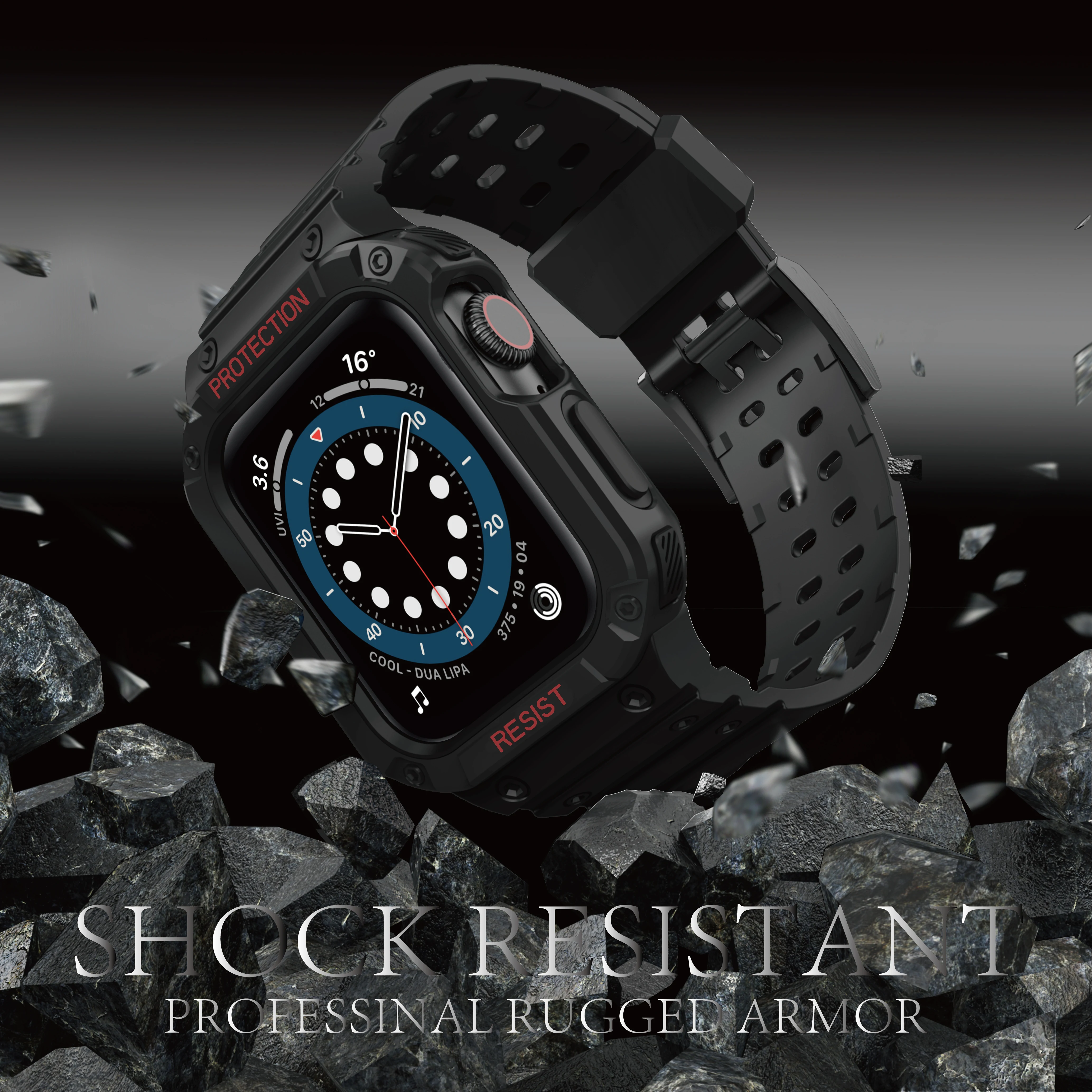 Силиконовый ремешок для iwatch series 6 5 4 3 SE 44 мм 42 мм 40 мм 38 мм, защитный ремешок для смарт-часов apple watch 8 7 41 мм 45 мм
Силиконовый ремешок для iwatch series 6 5 4 3 SE 44 мм 42 мм 40 мм 38 мм, защитный ремешок для смарт-часов apple watch 8 7 41 мм 45 мм