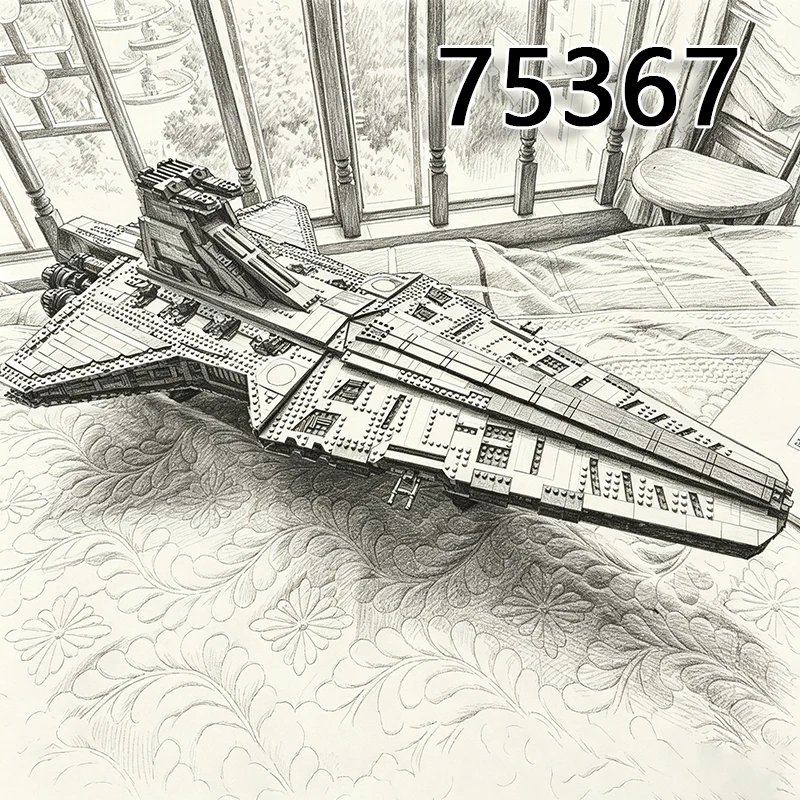 5374 PCS Gifts Collectors Edition Large Biggest Venator Class Republic Attacks Cruiser Building Blocks Bricks Toys Adult
5374 PCS Gifts Collectors Edition Large Biggest Venator Class Republic Attacks Cruiser Building Blocks Bricks Toys Adult