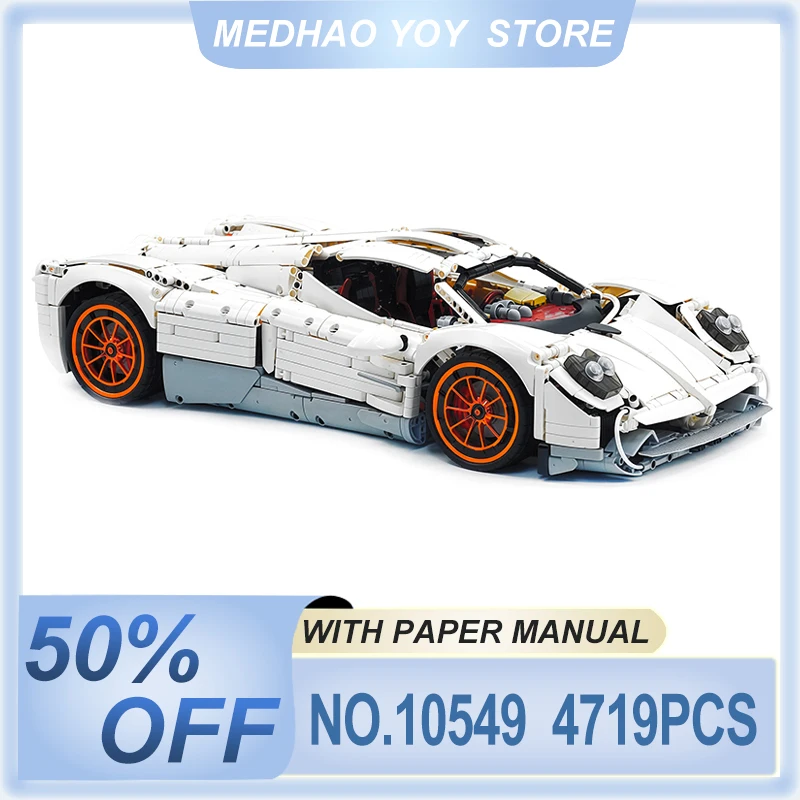 Crafted 1:8 KBOX 10549 Classic Racing Model Kit Assembled Building Block Super Sports Vehicle Puzzle DIY Toy Adult Birthday Gift
Crafted 1:8 KBOX 10549 Classic Racing Model Kit Assembled Building Block Super Sports Vehicle Puzzle DIY Toy Adult Birthday Gift