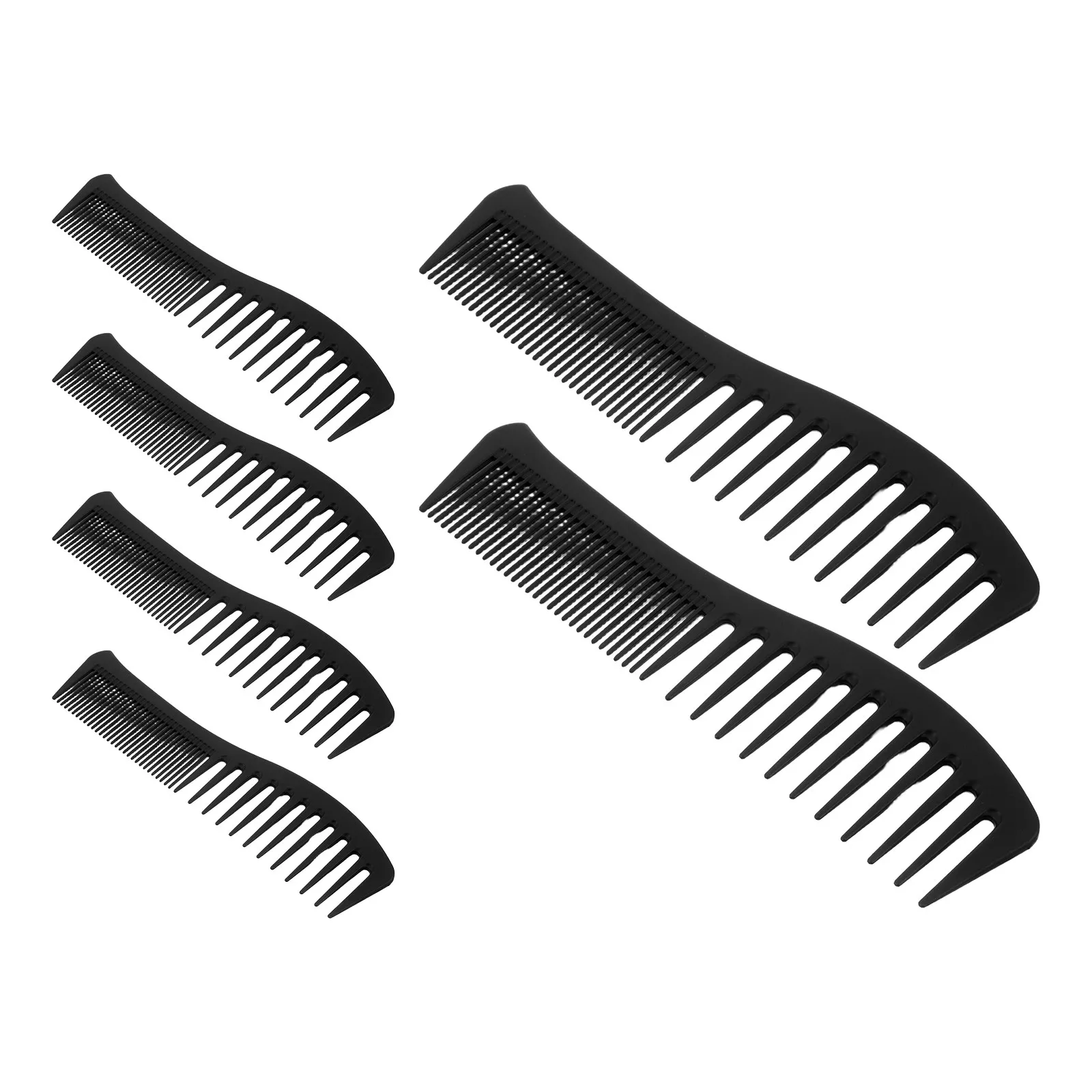 Набор из 6 двусторонних термостойких расчесок с частыми и редкими зубьями для укладки, сушки феном и распутывания волос, для женщин и мужчин
Набор из 6 двусторонних термостойких расчесок с частыми и редкими зубьями для укладки, сушки феном и распутывания волос, для женщин и мужчин