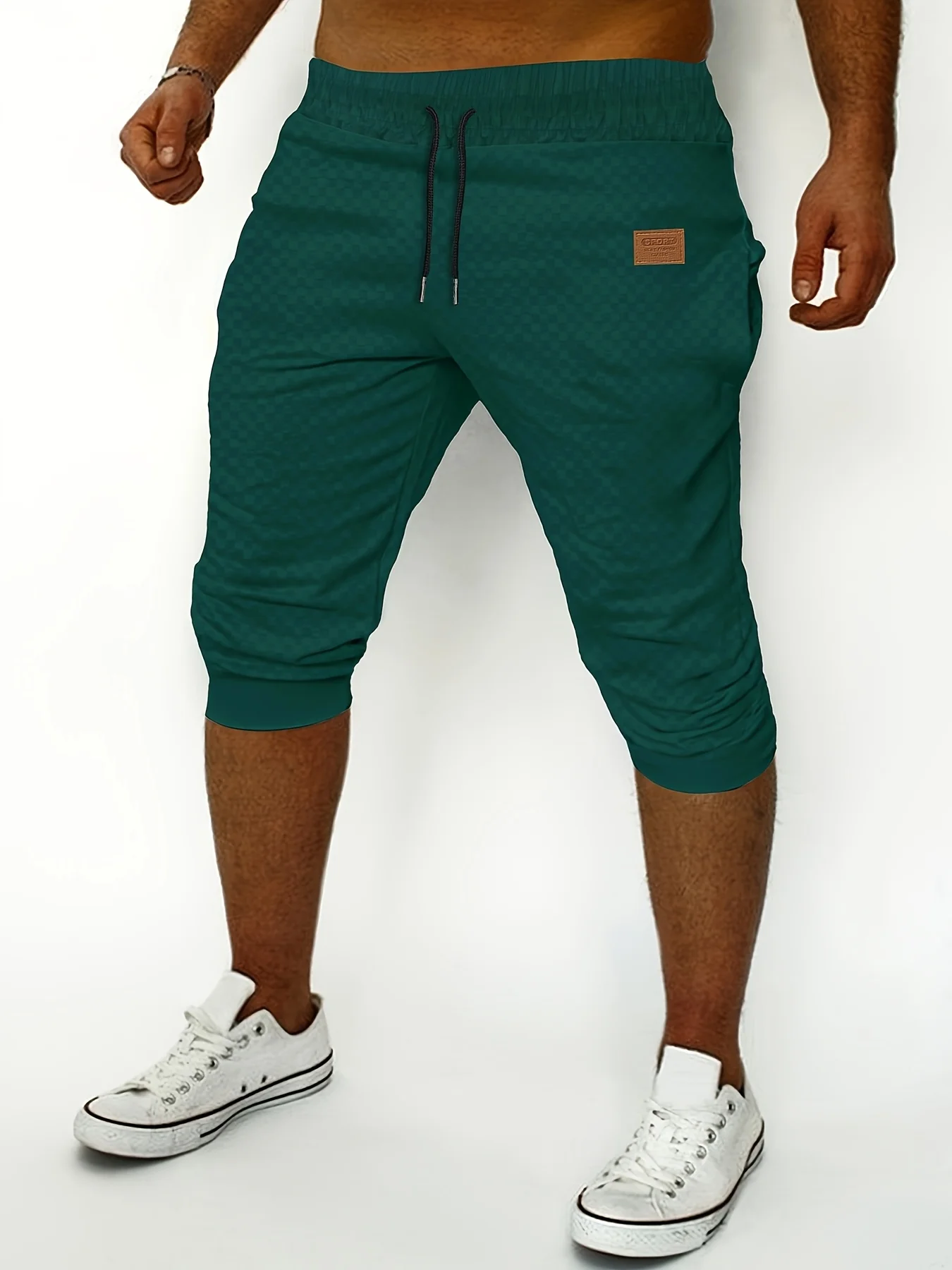 Men's Casual 3/4-Length Pants with Drawstring Waist—Stylish & Sporty Trousers Suitable for Daily Wear and Casual Outings
Men's Casual 3/4-Length Pants with Drawstring Waist—Stylish & Sporty Trousers Suitable for Daily Wear and Casual Outings
