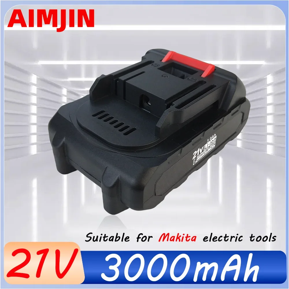 For Makita Cordless Electric Wrench Car impact wrench Lithium-ion 21V 3.0Ah (3000mAh) Rechargeable Power tool Battery
For Makita Cordless Electric Wrench Car impact wrench Lithium-ion 21V 3.0Ah (3000mAh) Rechargeable Power tool Battery