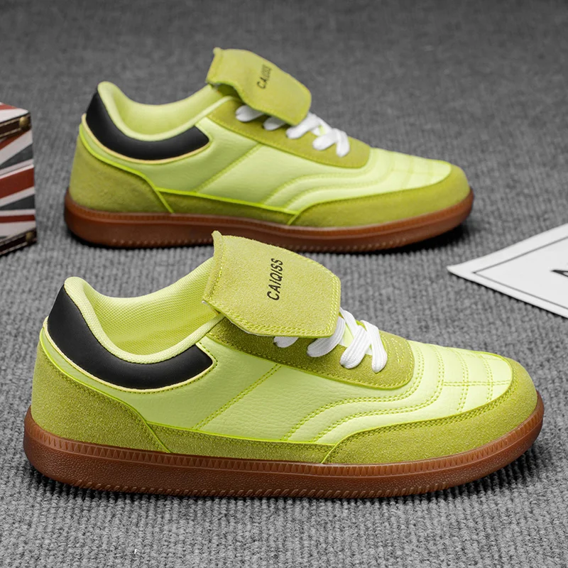 Fashion Green Men's Casual Sneakers Comfortable Low Cut Training Shoes for Men Original Outdoor Walking Shoes Men Designer Shoes
Fashion Green Men's Casual Sneakers Comfortable Low Cut Training Shoes for Men Original Outdoor Walking Shoes Men Designer Shoes