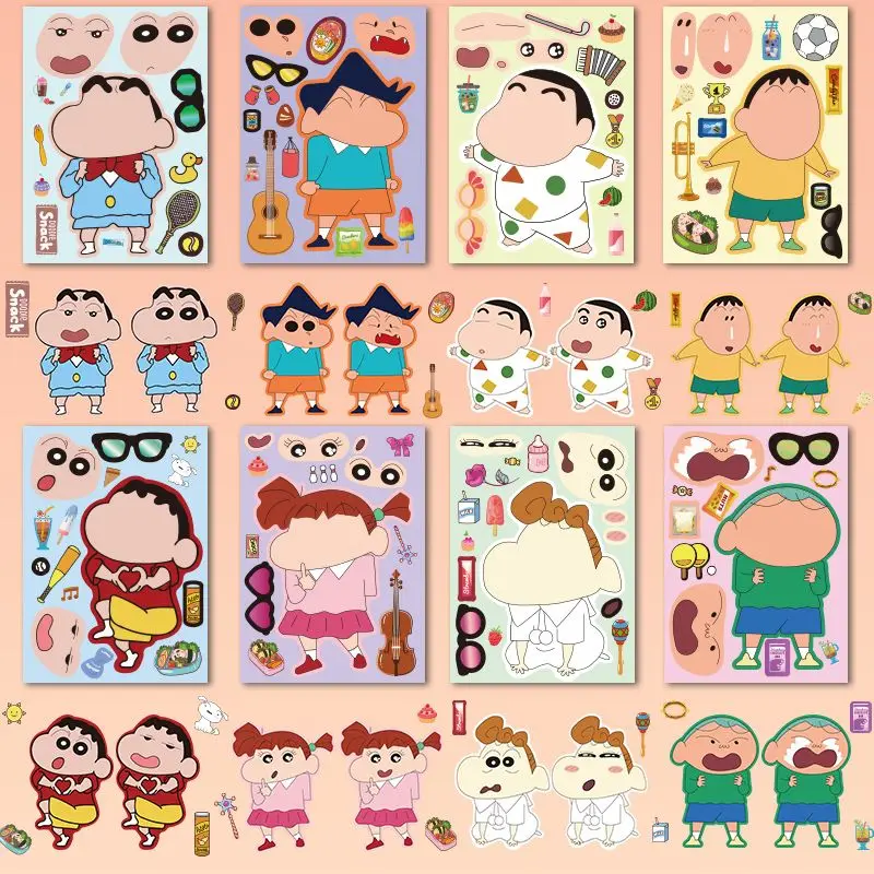 Crayon Shin-chan Stickers Cute Cartoon Originality Children Puzzle Stickers Fashion Delicate Diy Modeling Stickers New Gifts
Crayon Shin-chan Stickers Cute Cartoon Originality Children Puzzle Stickers Fashion Delicate Diy Modeling Stickers New Gifts
