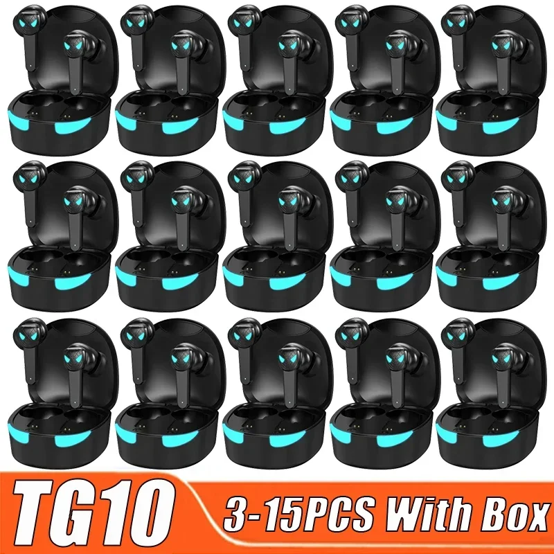 TG10 Headphones Gaming Earbuds 5/10PCS TWS Fones Bluetooth Earphone Wireless Headset New Men Smart Women Sport Stereo Microphone
TG10 Headphones Gaming Earbuds 5/10PCS TWS Fones Bluetooth Earphone Wireless Headset New Men Smart Women Sport Stereo Microphone
