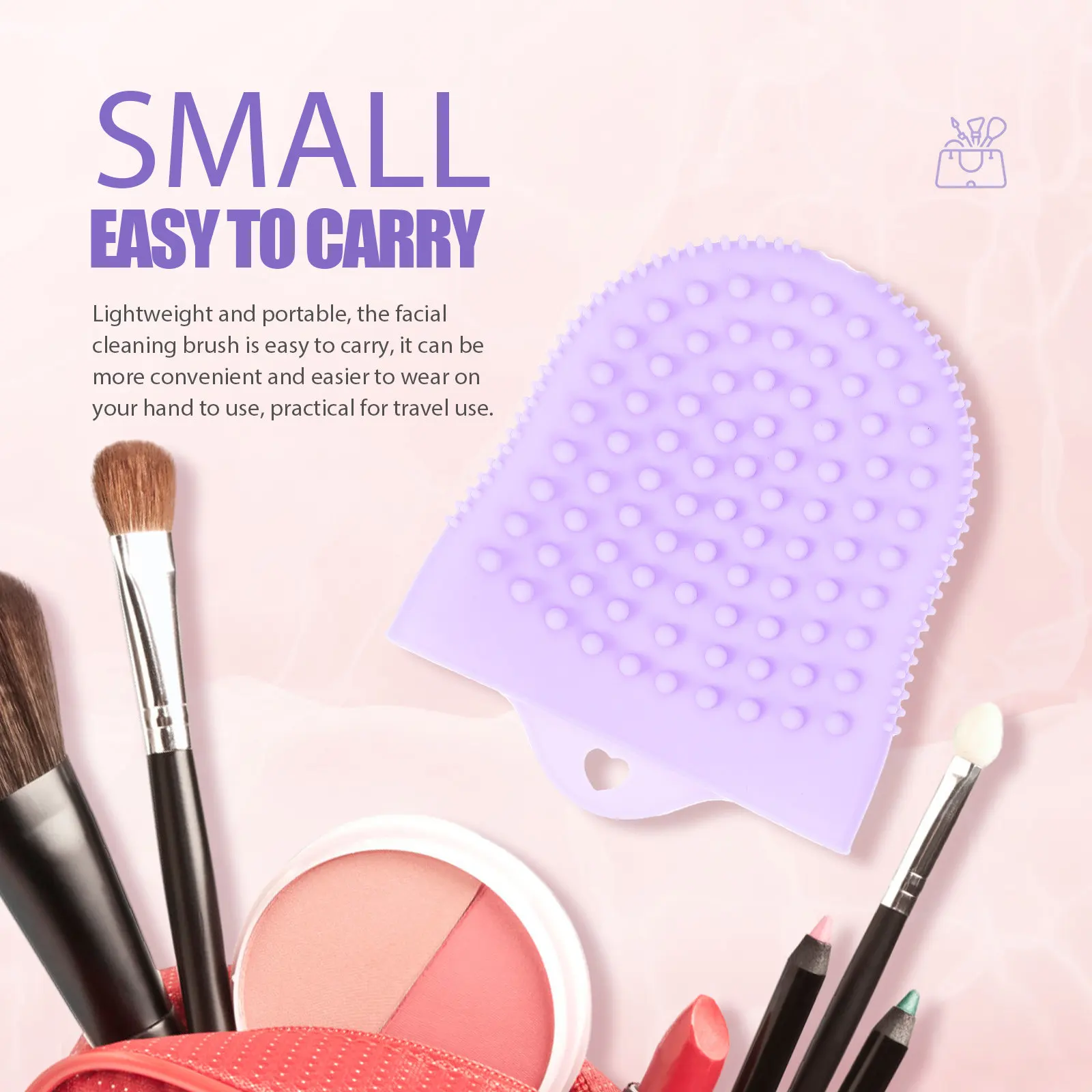Glove Shaped Silicone Facial Cleansing Brush Bumps Manual Deep Cleaning Face Scrubber Portable Lightweight Skin
Glove Shaped Silicone Facial Cleansing Brush Bumps Manual Deep Cleaning Face Scrubber Portable Lightweight Skin