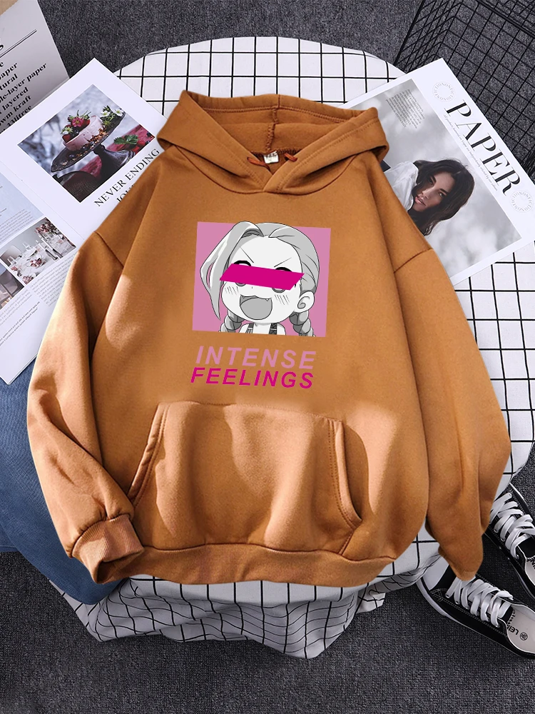 Jins интенсивные чувства Kawaii Мультяшные женские толстовки спортивный удобный тренировочный костюм Простой повседневный Свитшот Повседневный качественный пуловер
Jins интенсивные чувства Kawaii Мультяшные женские толстовки спортивный удобный тренировочный костюм Простой повседневный Свитшот Повседневный качественный пуловер