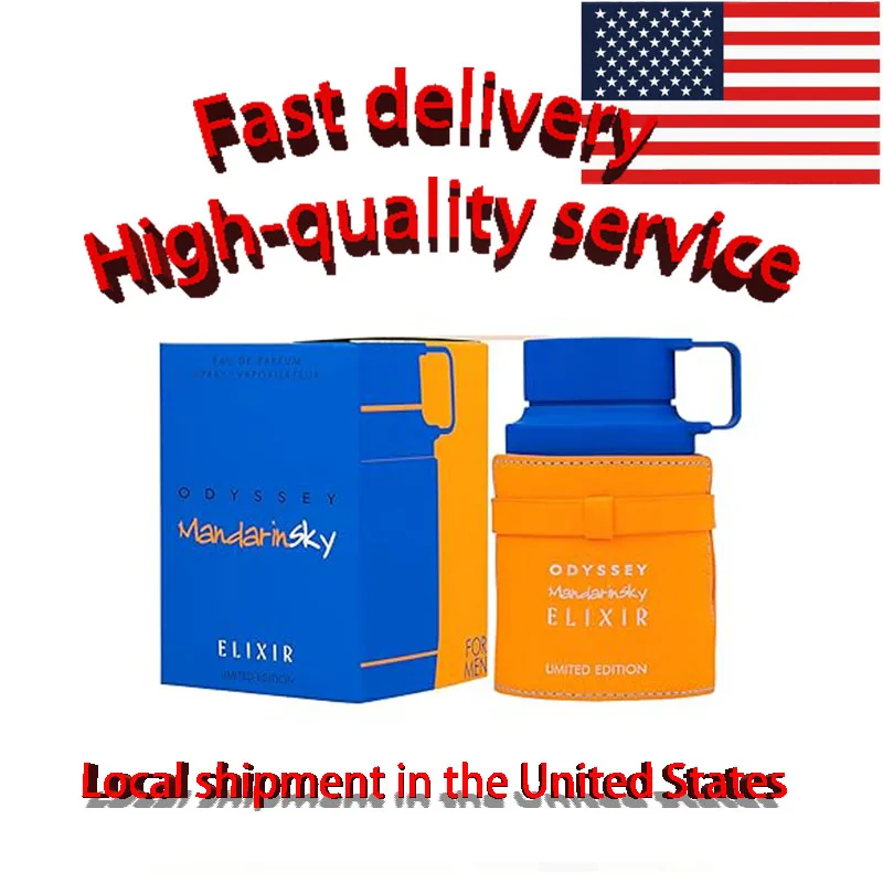3.4 Ounce Original Armaf Odyssey Mandarin Sky Elixir Men Eau De Parfum Spray Arabic Perfume Colognes Colognes Birthday Present
3.4 Ounce Original Armaf Odyssey Mandarin Sky Elixir Men Eau De Parfum Spray Arabic Perfume Colognes Colognes Birthday Present