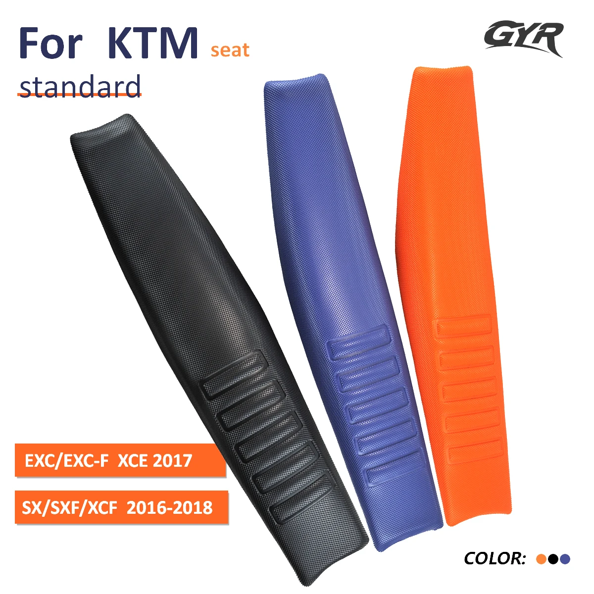 GYR standard seat motorcycle off-road cushion anti slip waterproof for KTM SX SXF XC-F XC-W EXC SX250 XC 125 150 250 450
GYR standard seat motorcycle off-road cushion anti slip waterproof for KTM SX SXF XC-F XC-W EXC SX250 XC 125 150 250 450