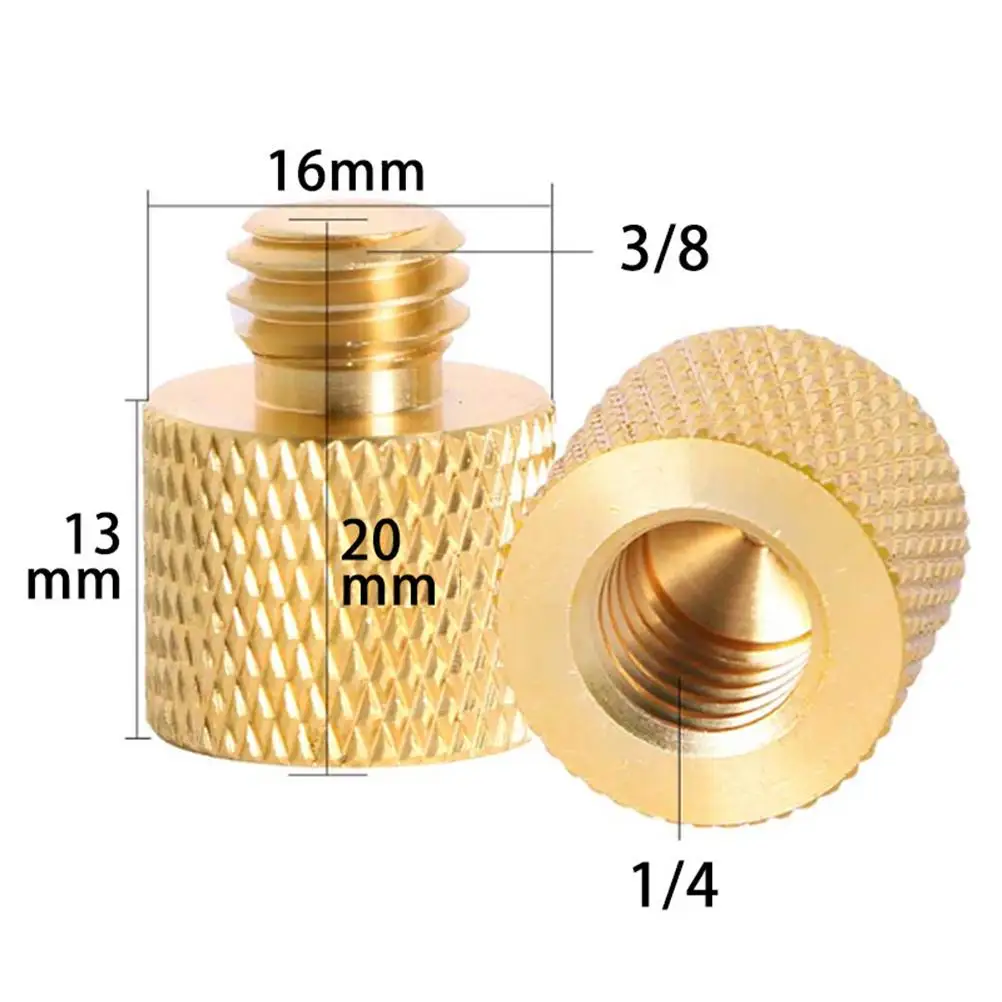 4 PCS Camera Tripod Screw Mount Adapter Brass Thread Equipment Conversion Accessory
4 PCS Camera Tripod Screw Mount Adapter Brass Thread Equipment Conversion Accessory