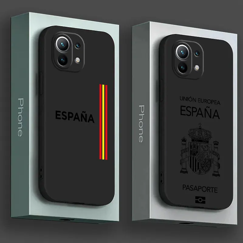Spain LOGO España Passport Phone Case For Xiaomi 15T 14T Pro 13T Mi 11T 10T 15Ultra Poco X7 F7 M7 Pro X3 X5 X6 F6 Silicone Cover
Spain LOGO España Passport Phone Case For Xiaomi 15T 14T Pro 13T Mi 11T 10T 15Ultra Poco X7 F7 M7 Pro X3 X5 X6 F6 Silicone Cover
