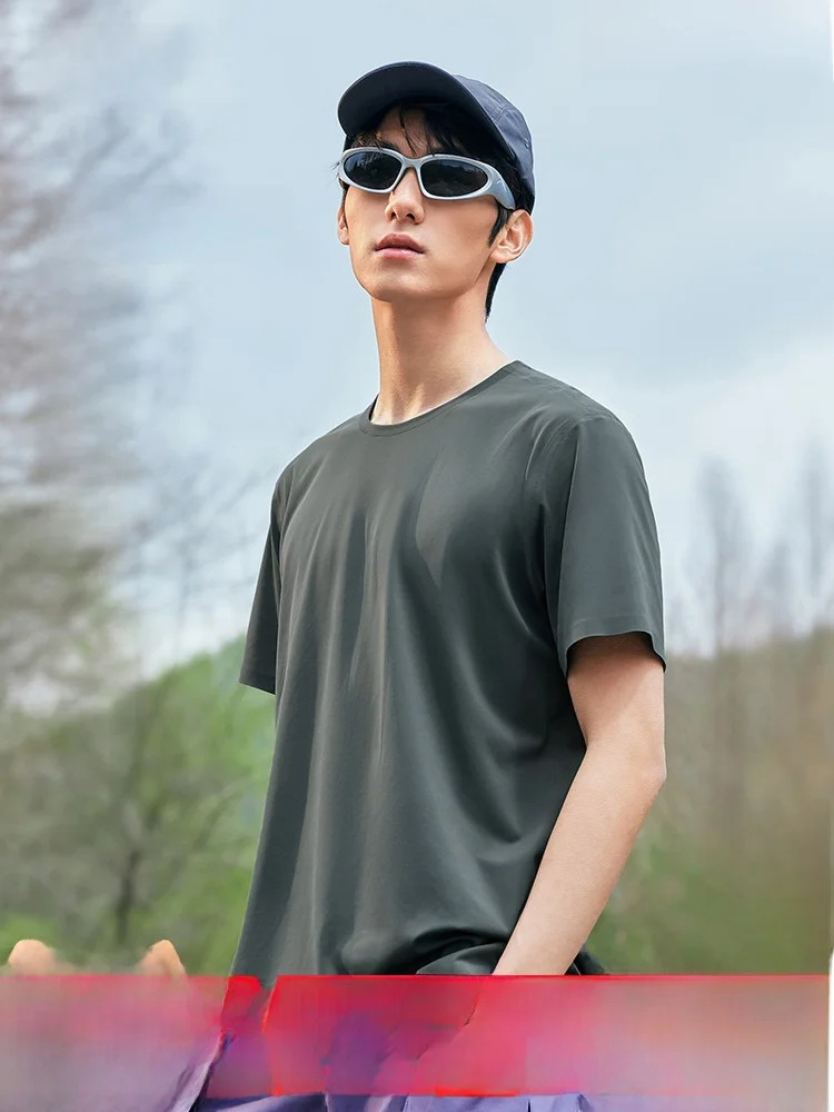 Qui Dry Men's T-irt ort Sve Outdoor Breathable Moisture ng Faion Urban Sle Nylon Spandex Blend All Seasons
Qui Dry Men's T-irt ort Sve Outdoor Breathable Moisture ng Faion Urban Sle Nylon Spandex Blend All Seasons